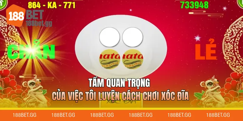 Tầm quan trọng của việc tôi luyện cách chơi xóc đĩa